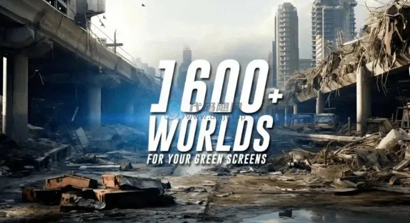 图片[2]-1600张6K高清影视素材！37个类别，科幻动作、恐怖、奇幻、中世纪、行星战争废墟环境背景-代码飓风