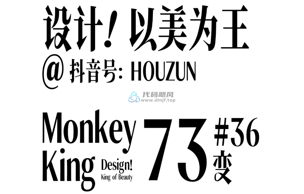 图片[25]-15款精选可商用字体包！不仅可商用，而且超美观，附带多款预览效果-代码飓风