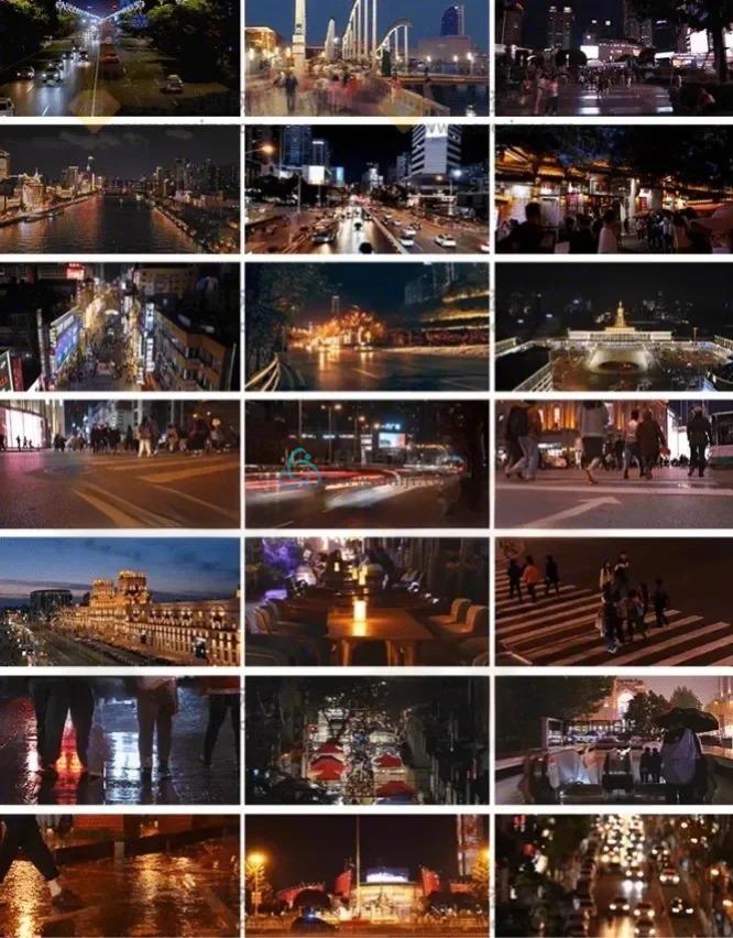 图片[2]-某宝售价12.8元！4K夜景人流车流视频共计155款，高清无水印短视频素材-代码飓风
