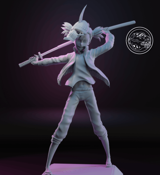 图片[4]-猿柿日世里《死神》3D打印模型！动漫角色雕刻手办，3D独立手办模型-代码飓风