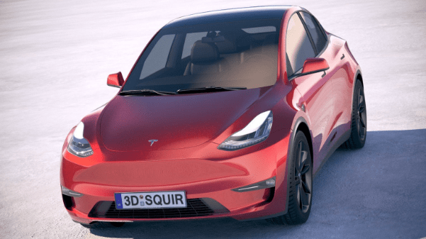 图片[2]-特斯拉Tesla Model Y 2021 3D模型！真实汽车高质量模型素材！-代码飓风