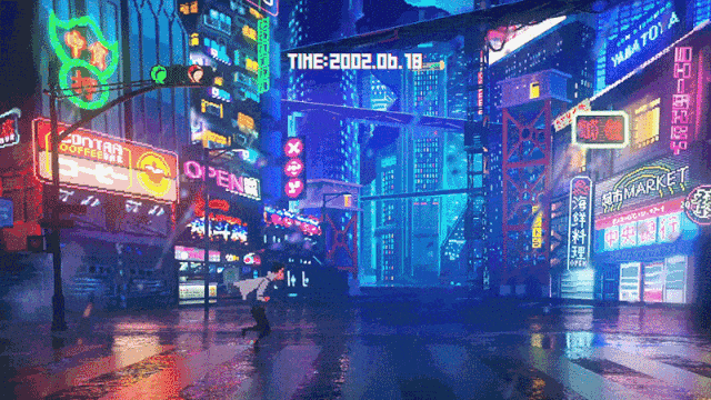 《赛博朋克2077》火出圈！赛博风素材模板预设+调色+特效C4D+AE+音效大合集-代码飓风