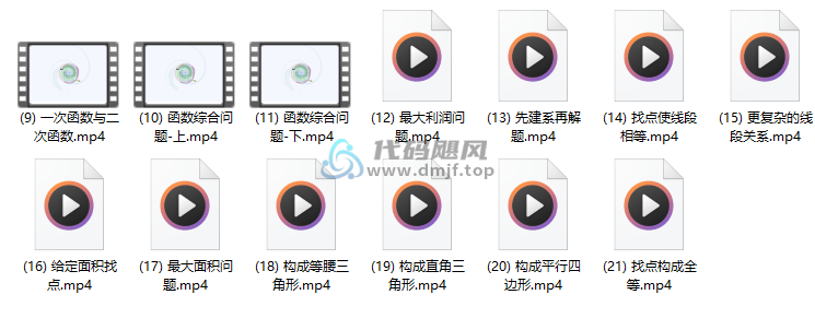 图片[5]-初中数学三年六册！一次吃透所有学习资料，超实用，让孩子每天看一遍！-代码飓风