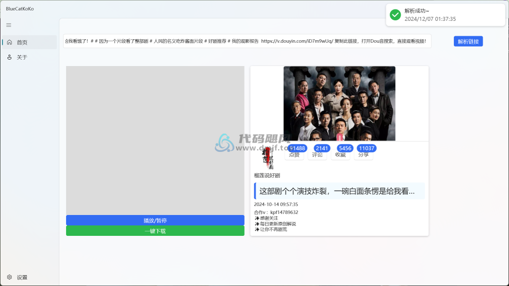 图片[1]-BlueCatKoKo(蓝猫下载器) v1.2.2 绿色版-代码飓风