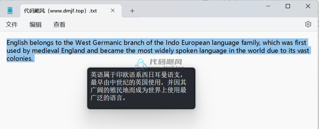 图片[1]-Tran(划词翻译) v0.2.18 便携版-代码飓风