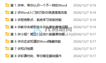 图片[2]-《Word高效工作指南教程》-代码飓风