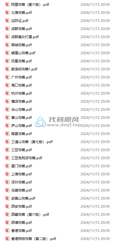 图片[3]-全国旅游攻略！国内穷游，自驾游，旅行地图电子版美食指南-代码飓风