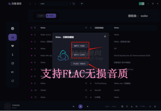 图片[4]-【40820】免费听歌，支持无损音质下载 白嫖全网！听歌自由！-代码飓风