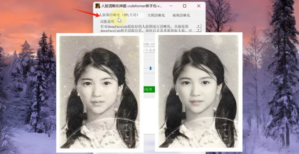 图片[2]-【130】视频去马赛克，越来越变态了，CodeFormer24年最新版，已支持40系列显卡！-代码飓风