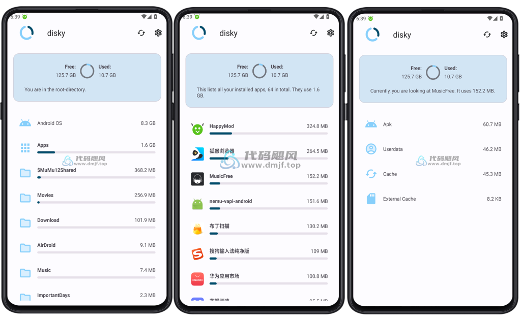 图片[1]-Android Disky(文件系统分析器) v1.1.0-代码飓风