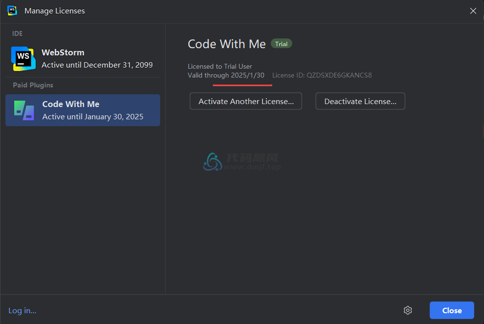 图片[23]-Webstorm v2024.3.1.1 最新破解版安装教程-至2099年（适用JetBrains 全家桶）-代码飓风