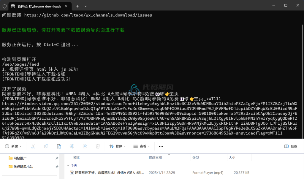 图片[12]-【191】最新视频号下载器，一键下载 v250112-代码飓风