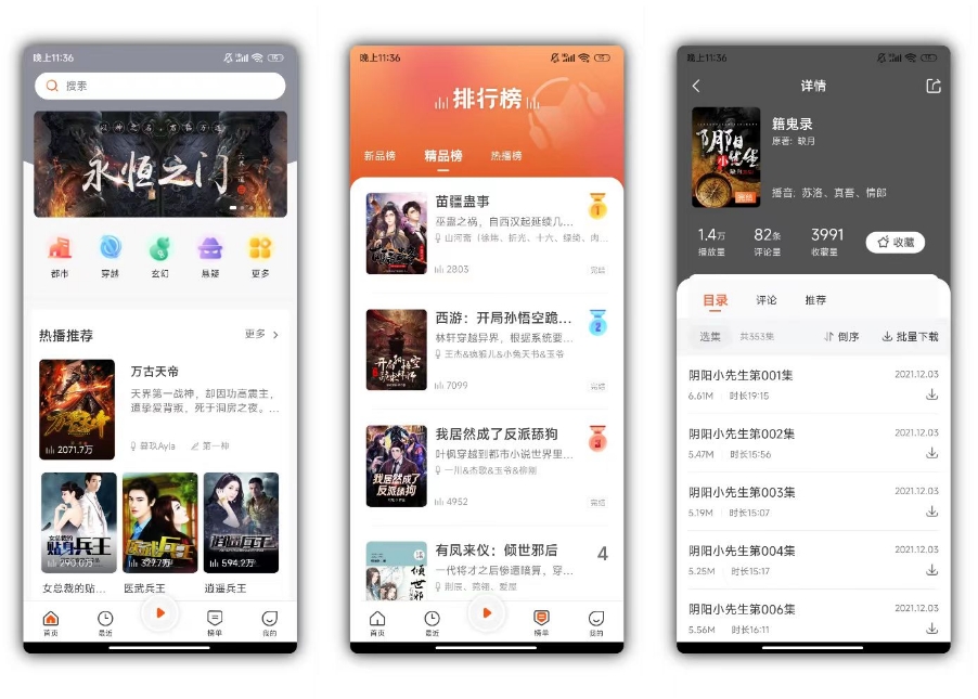图片[1]-免费听书王_1.8.7 会员版-代码飓风